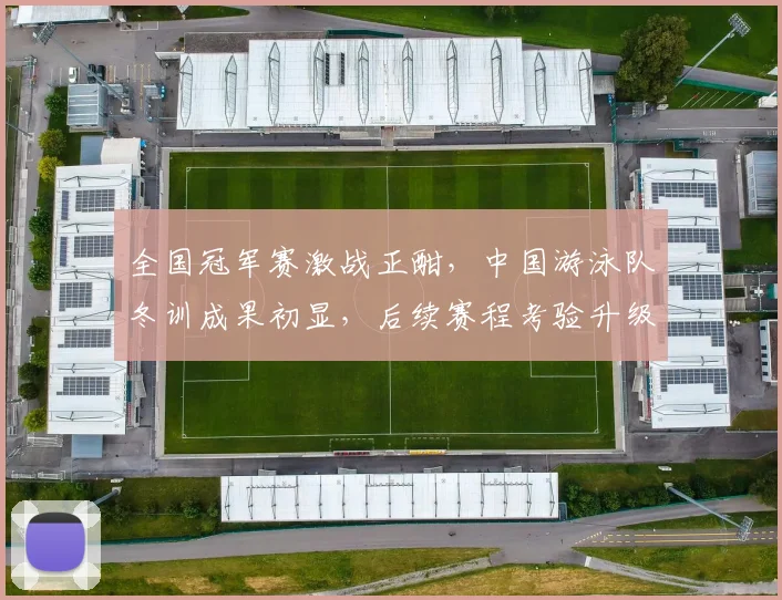 全国冠军赛激战正酣，中国游泳队冬训成果初显，后续赛程考验升级